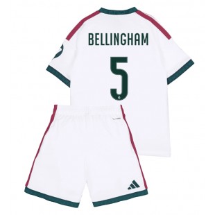 Real Madrid Jude Bellingham #5 Babyklær Hjemme Fotballdrakt til barn 2026-27 Korte ermer (+ Korte bukser)